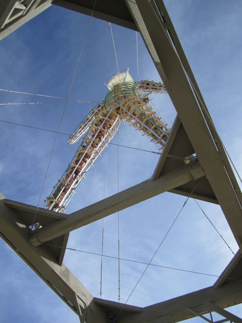 The Man from the top of the platform