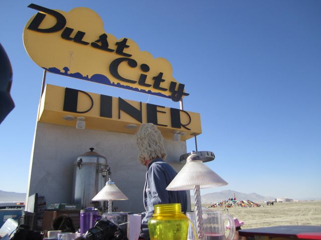 the Dust City Diner where I had a grilled cheese sandwich at midnight and orange juice about 7am the next morning