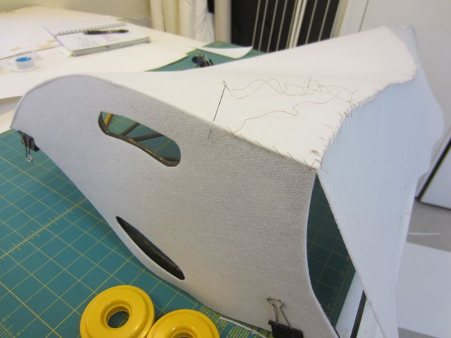 stitching on the base